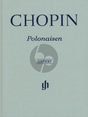 Chopin Polonaises fur Klavier Leine Ausgabe (Hardcover) (Herausgeber Ewald Zimmermann - Fingersatz Hans-Martin Theopold) (Henle Urtext)