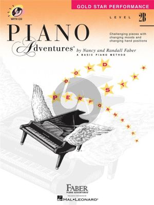 Faber Piano Adventures Gold Star Performance Level 2B (Bk met Online Audio)