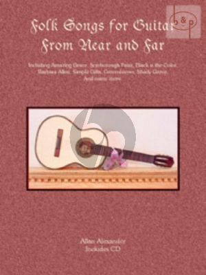 Folk Songs for Guitar from Near and Far Book with Cd