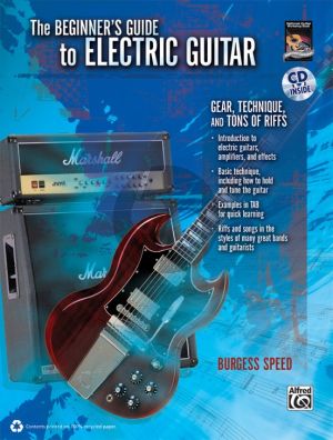 Speed Beginner's Guide to Electric Guitar (Gear, Technique, and Tons of Riffs) (Bk-Cd)