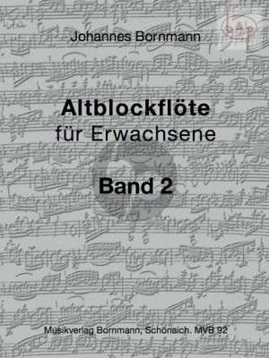 Altblockflotenschule fur Erwachsene Vol.2