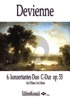 Devienne Konzertantes Duo C-dur Op. 53 No. 6 2 Floten