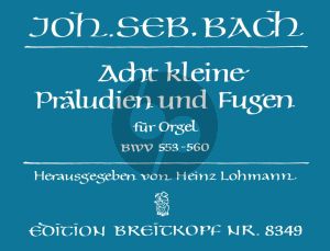 8 kleine Praeludien-Fugen