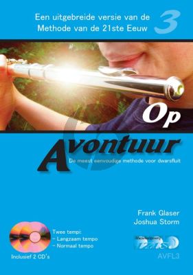 Glaser-Storm Op Avontuur Vol.3 (Bk-2 Cd's) (De meest eenvoudige methode voor dwarsfluit)