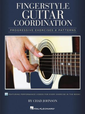 Johnson Fingerstyle Guitar Coordination (Progressive Exercises & Patterns) (Book with Video online)