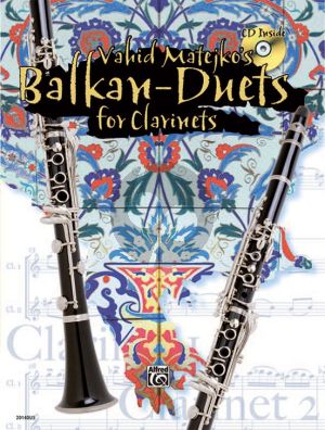 Matejko Balkan Duets for 2 Clarinets Book with Cd