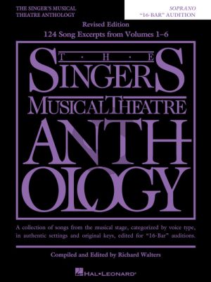 Singers Musical Theatre Anthology 16-Bar Audition Soprano (edited by Richard Walters)