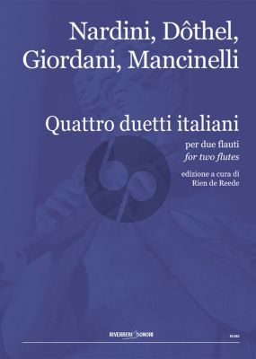 4 Duetti Italiani 2 Flutes (edited by Rien de Reede)