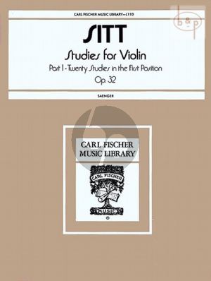 Studies Op.32 Vol.1 Violin
