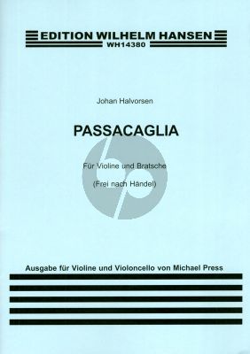 Handel Passacaglia Violine-Violoncello (Frei nach Handel)