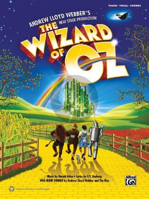 Lloyd Webber Wizard of Oz Songbook Piano Vocal Guitar