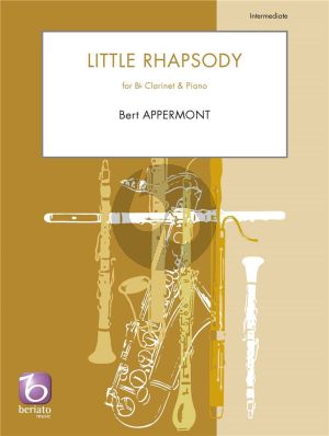 Appermont Little Rhapsody for Clarinet and Piano