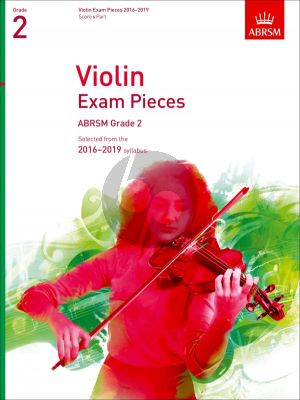 Violin Exam Pieces 2016-2019 Grade 2