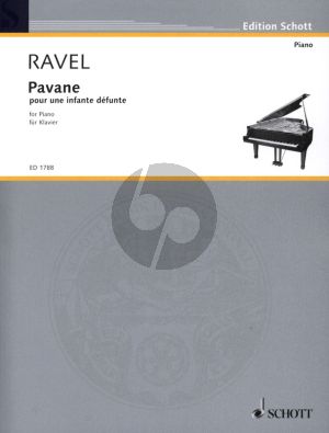 Ravel Pavane pour une infante défunte Piano Solo