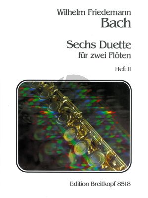 Bach 6 Duette Vol.2 2 Flöten (Gerhard Braun)