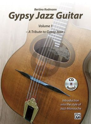 Rodmann Gypsy Jazz Guitar Vol.1 Book with CD (A Tribute to Gypsy Jazz * Introduction Into the Style of Jazz-Manouche)