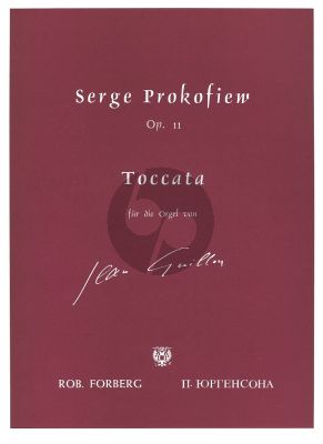 Prokofieff Toccate Op.11 Orgel (arr. Guillou)