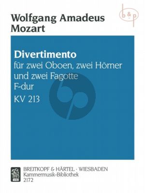 Divertimento F-dur KV 213