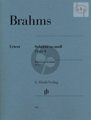 Scherzo es-moll Op.4 (edited by Katrin Eich)