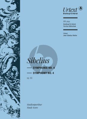 Sibelius Symphony No.4 a-minor Op. 63 Study Score (edited by Tuija Wicklund)