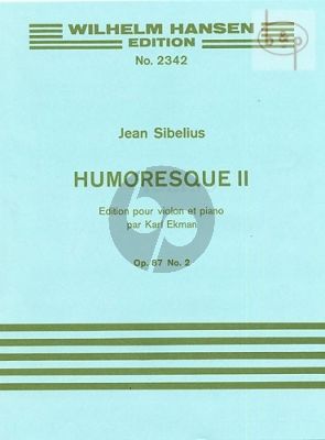 Humoresque No.2 Op.87 / 2