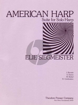 Siegmeister American Harp - Suite for Harp