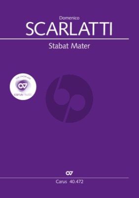 Scarlatti Stabat Mater Coro (Soli) SSSSAATTBB-Bc Score (edited by Robert Scandrett)