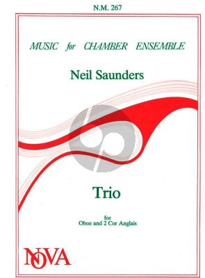 Saunders Trio for 2 Oboes and Cor Anglais (Score/Parts)