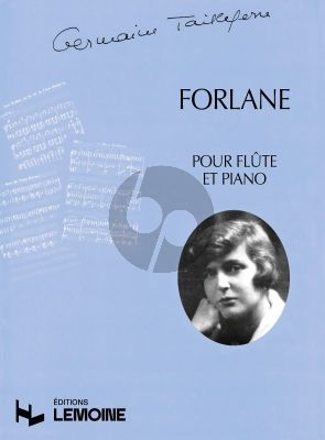 Tailleferre Forlane Flute-Piano