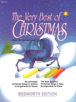 Heumann The Very Best of Christmas Piano solo (easy level)