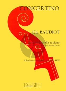 Baudiot Concertino Violoncelle-Piano (Ruyssen)