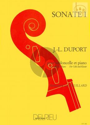 Duport Sonate No. 1 Violoncelle et Piano (Feuillard)