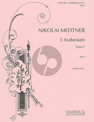 Medtner 3 Arabesques Op.7 Piano solo