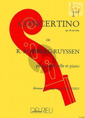 Romberg Concertino No.1 E-minor Op.38 Violoncelle et Piano (Ruyssen)