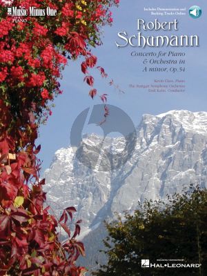 Schumann Piano Concerto A-Minor Op.54 (Music Minus One) Book with Audio Online (Pianist Kevin Class)
