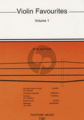 Violin Favorites Vol.1 Violin and Piano (arr. Stuart Barrie)
