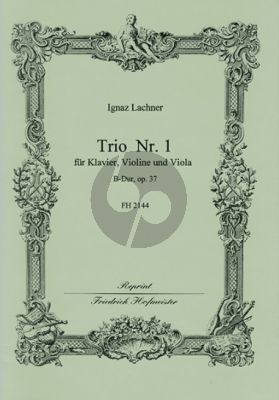 Lachner Trio op.37 Violine-Viola-Klavier