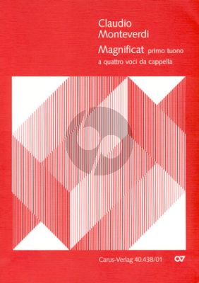 Monteverdi Magnificat Secundo (Selva morale et spirituale 164o) SATB(SAABar)-Bc