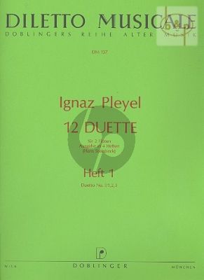12 Duette Vol.1 (Folge I No.1 - 3)