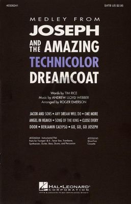 Joseph & the Amazing Technicolor Dreamcoat SATB