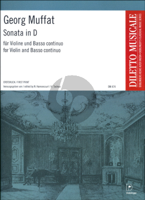 Sonate D dur (Erstdruck / First Edition)