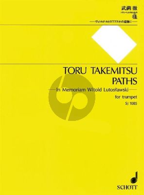 Takemitsu Paths Trumpte in C solo (In Memoriam W.Lutoslawski)