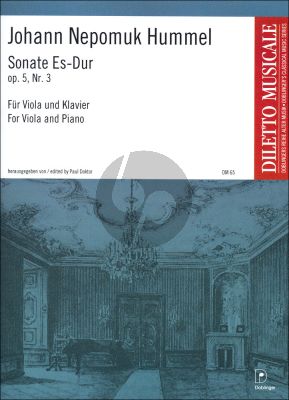 Sonate Es-dur Op. 5 No. 3 Viola und Klavier