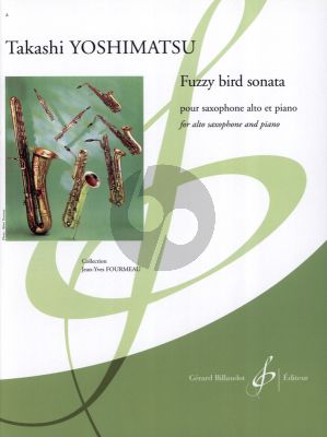 Yoshimatsu Fuzzy Bird Sonata for Altosaxophone and Piano (Advanced)