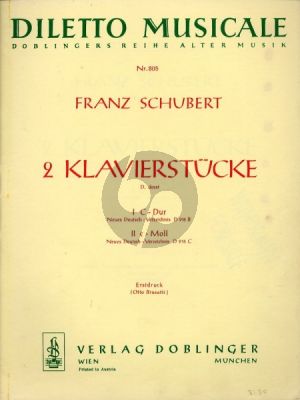 2 Klavierstucke