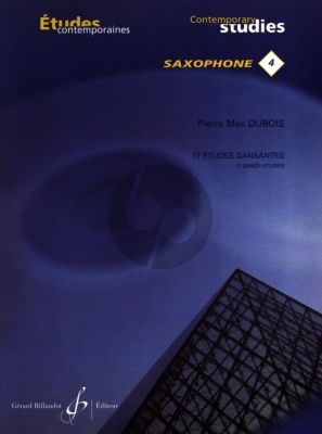 Dubpois 17 Etudes Dansantes pour Saxophone