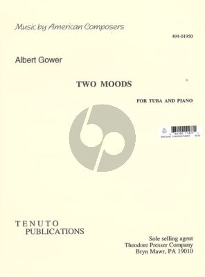 Gower 2 Moods for Tuba and Piano