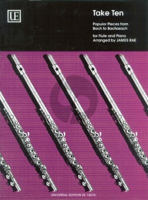 Take Ten for Flute and Piano (Popular Pieces from Bach to Bacharach) (arr. by James Rae)