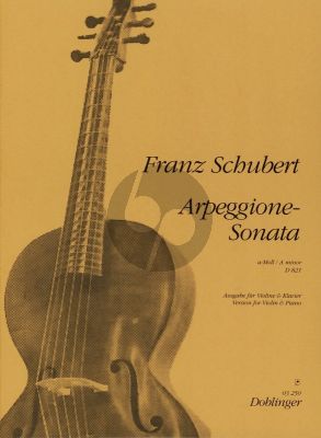 Schubert Sonate Arpeggione a-moll D 821 Violine und Klavier (E. Bayer)