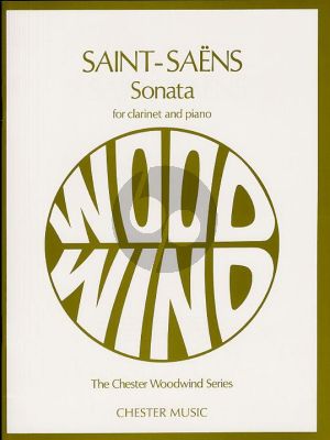 Saint-Saens Sonata Op.167 Clarinet and Piano (Paul Harvey)